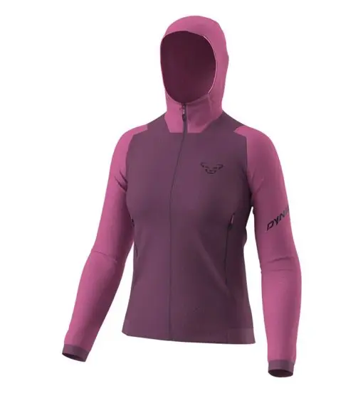 Blacklight Thermal Hooded W - felpa in pile - donna Dark Pink