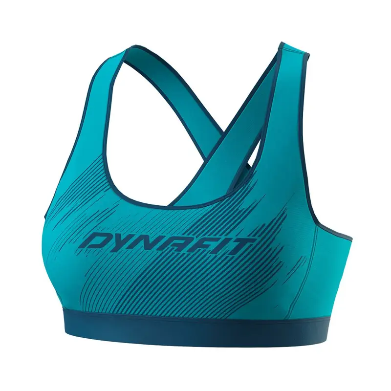 Bra Trail Running Alpine Graphic Verde Acqua Donna L