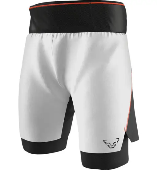 DNA Ultra 2in1 - pantaloni corti trail running - uomo White