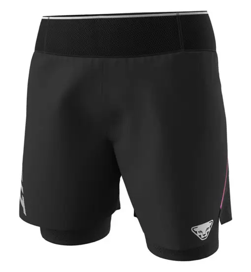 DNA Ultra 2in1 W - pantaloni corti trail running - donna Black