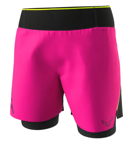 DNA Ultra 2in1 W - pantaloni corti trail running - donna Pink