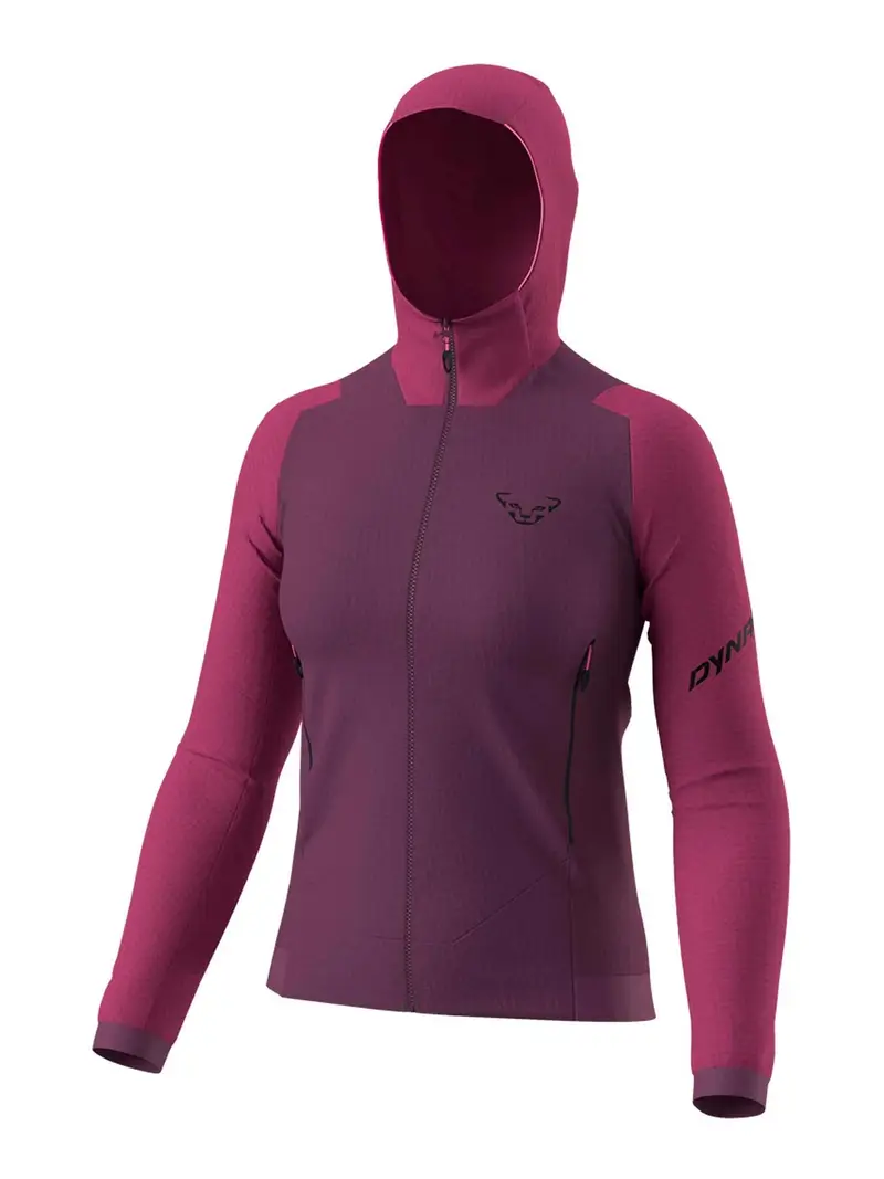 Giacca con cappuccio Blacklight Therm W Rosso