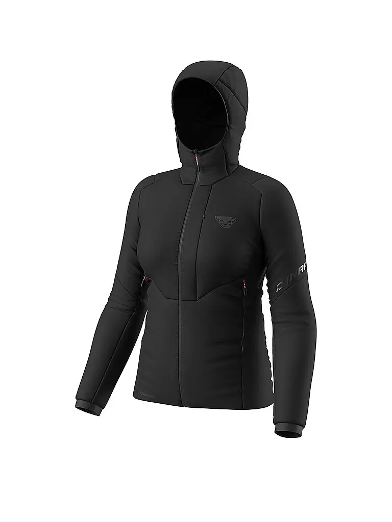 Isogiacca da donna Blacklight Primaloft® con cappuccio nero | XS