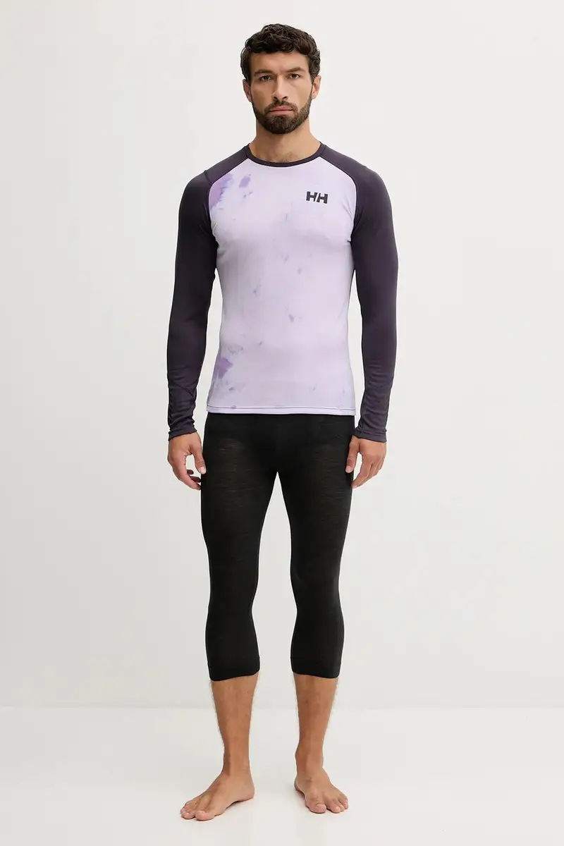 leggings funzionali Tour Light Merino colore verde 08.0000071386 Nero miniatura 2