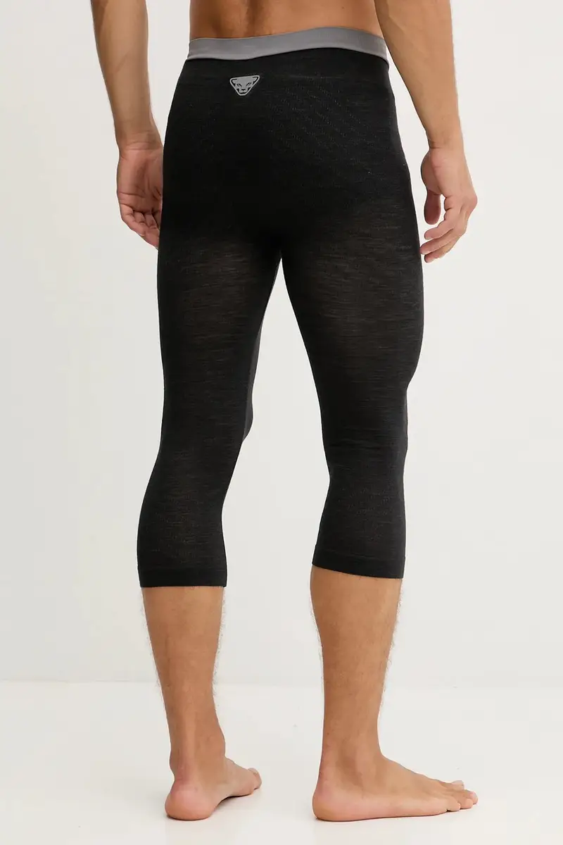 leggings funzionali Tour Light Merino colore verde 08.0000071386 Nero miniatura 3