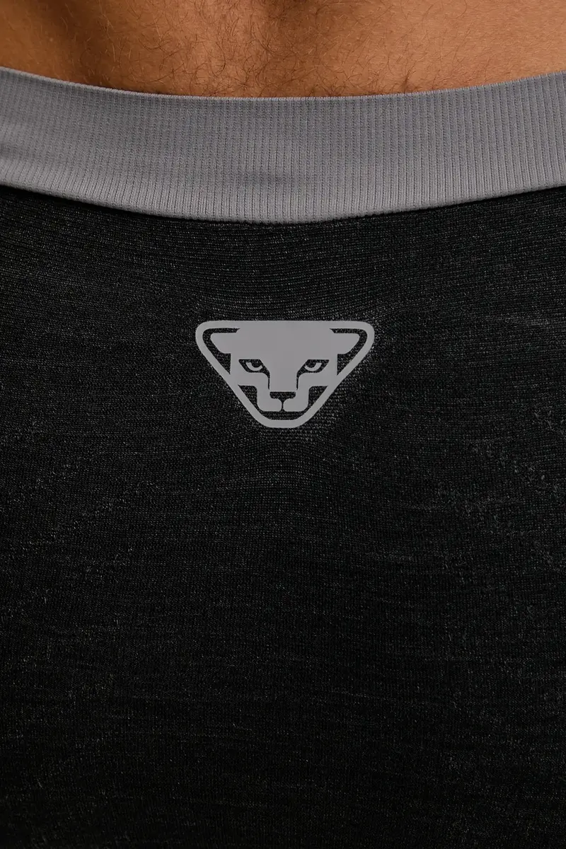 leggings funzionali Tour Light Merino colore verde 08.0000071386 Nero miniatura 4