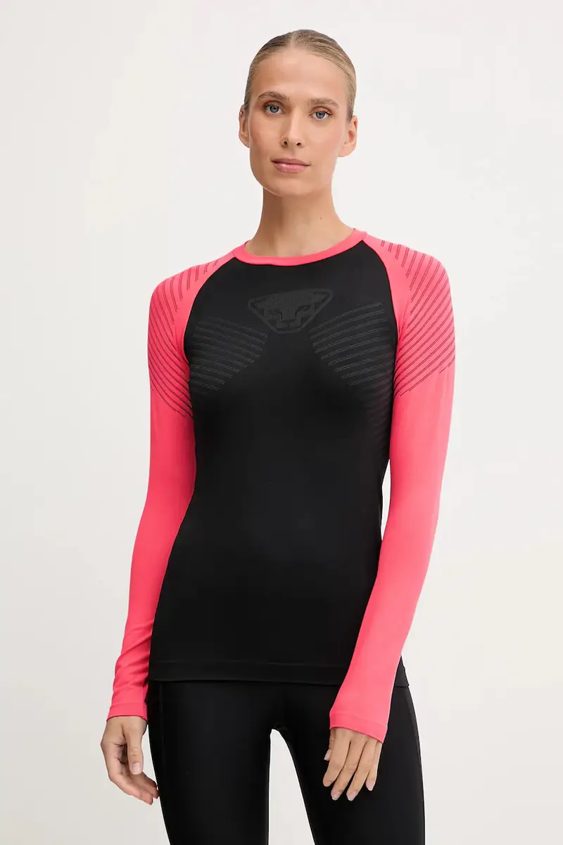 longsleeve funzionale Speed Dryarn colore nero 08.0000071057 Arancione