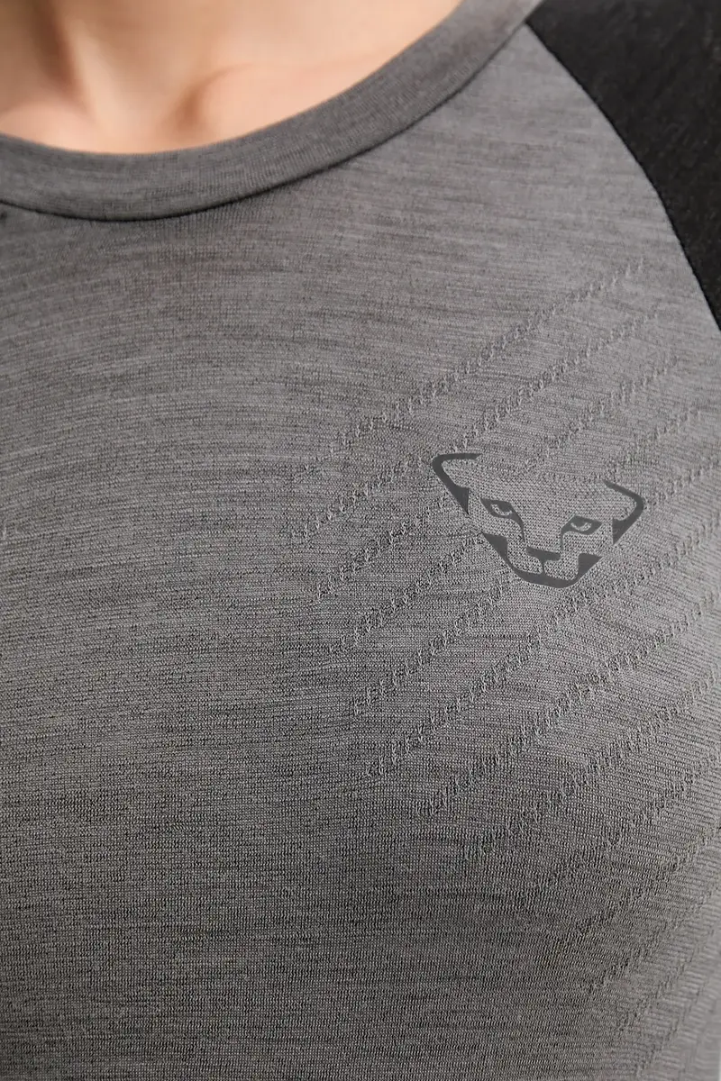 longsleeve funzionale Tour light Merino colore blu 08.0000071365 Nero miniatura 5