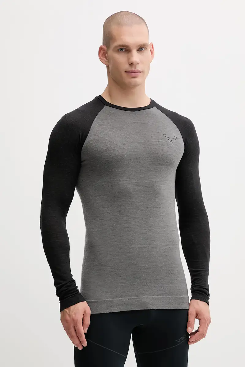 Dynafit Maglia Longsleeve Funzionale Tour Light Merino Grigio