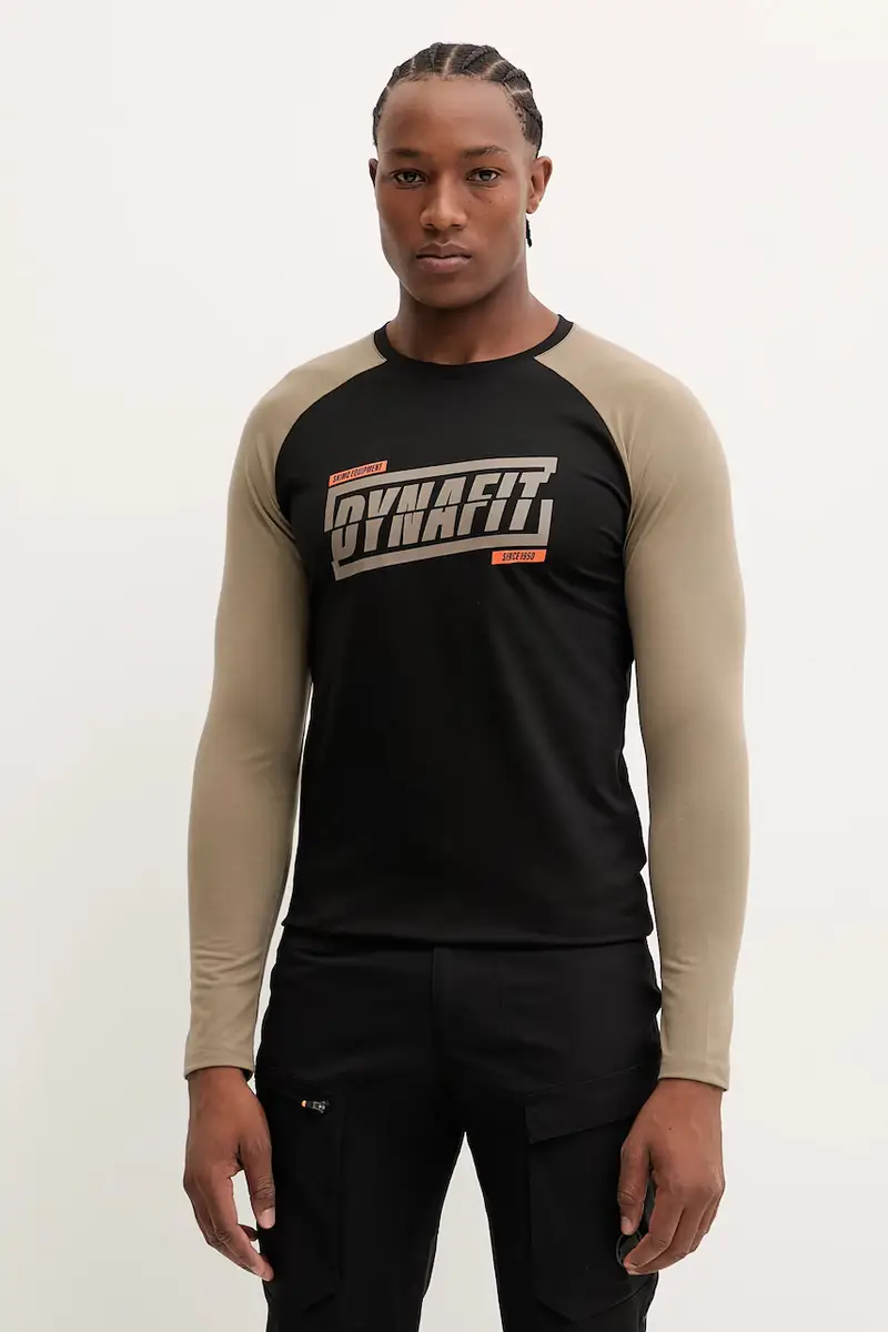 longsleeve sportivo 24/7 colore verde 08.0000070956 Marrone