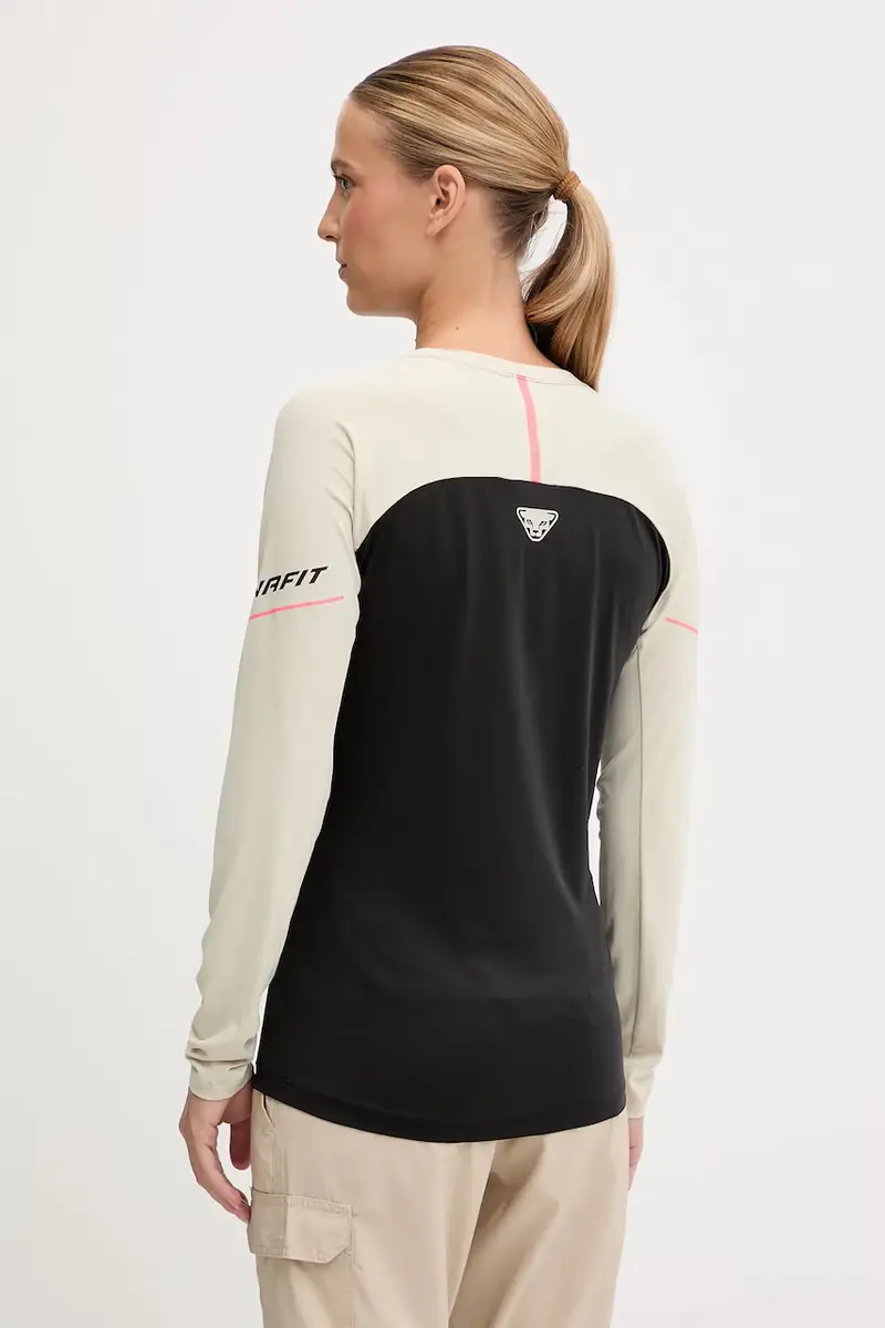 longsleeve sportivo Alpine Pro Nero miniatura 3