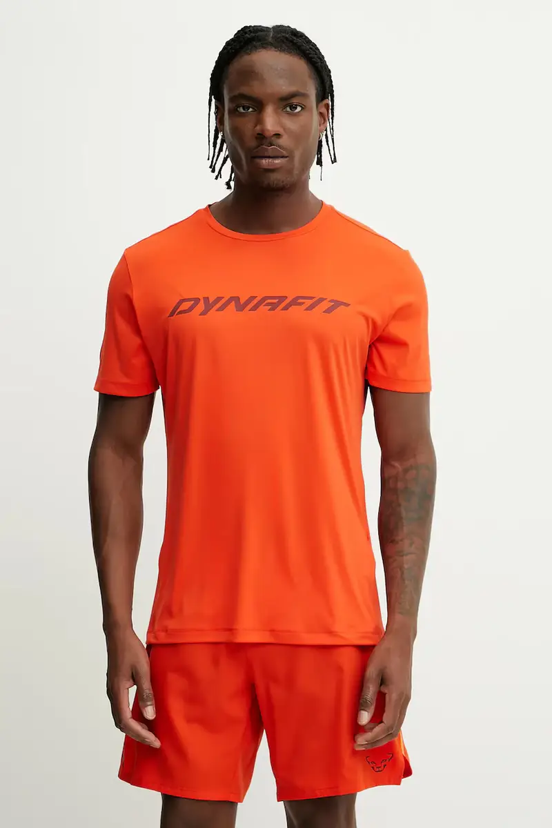 maglietta da sport Traverse uomo colore arancione 08.0000070670