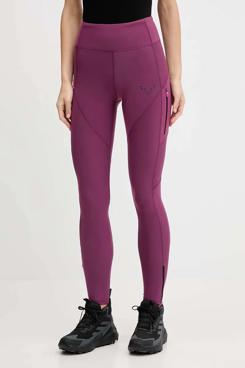 pantaloni da esterno donna colore violetto 08.0000071995