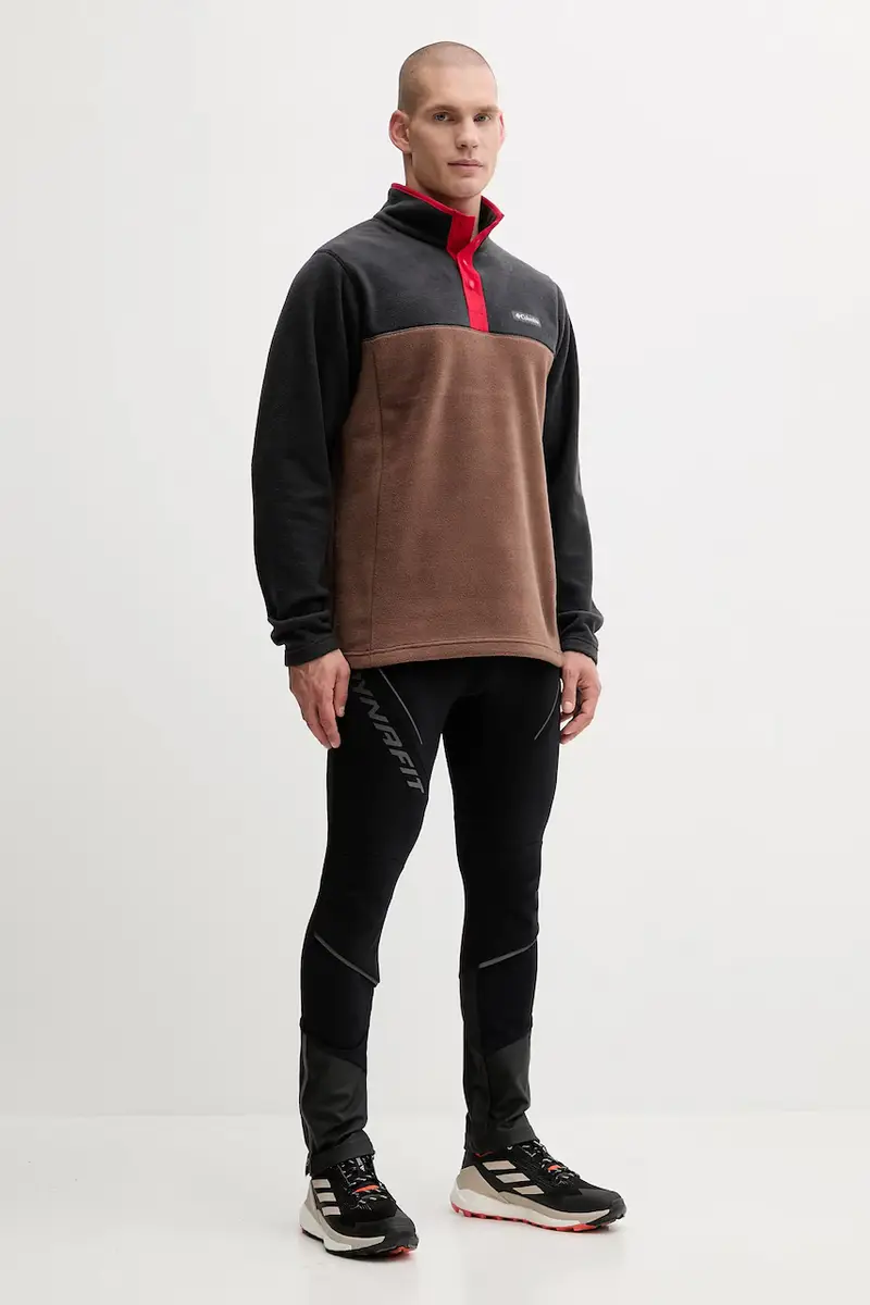 pantaloni sportivi Alpine Warm uomo colore blu 08.0000071078 Nero miniatura 2