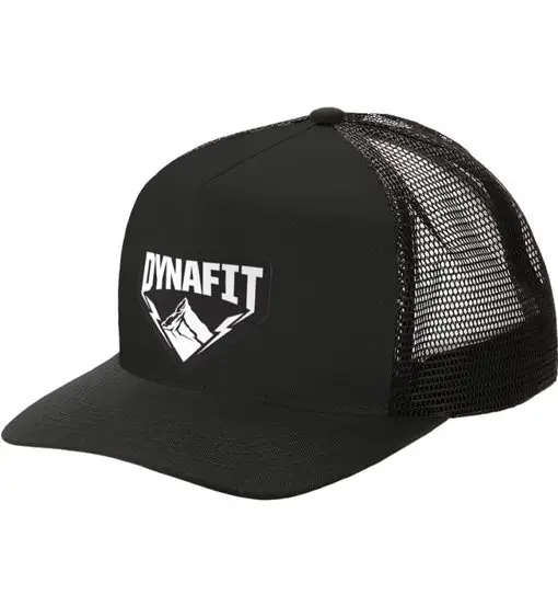 Patch Trucker - cappellino Black