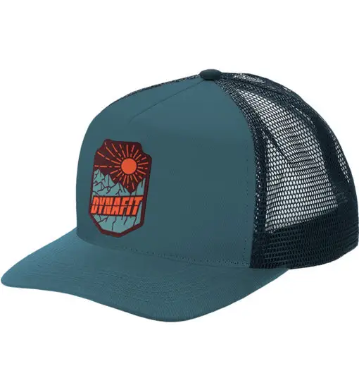 Patch Trucker - cappellino Blue