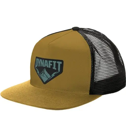 Patch Trucker - cappellino Dark Yellow