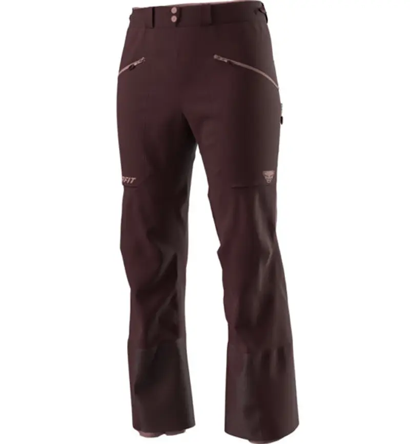 Radical Softshell W - pantaloni softshell - donna Dark Red