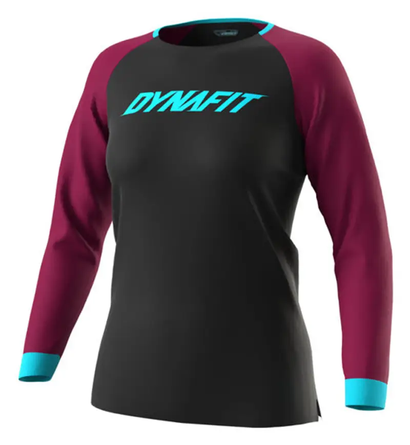 Ride L/S W - maglia a maniche lunghe - donna Black