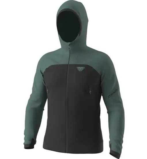 Ridge Thermal Hoody M - felpa in pile - uomo Black