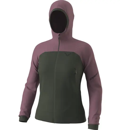 Ridge Thermal Hoody W - felpa in pile - donna Green