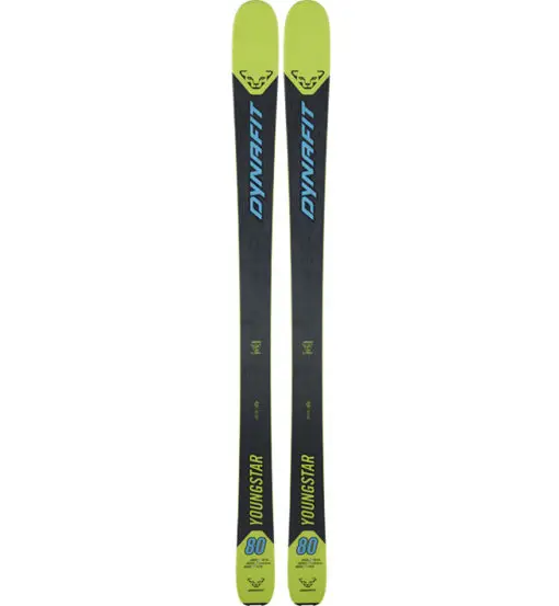 Seven Summits Youngstar Ski - sci da scialpinismo - bambino Black