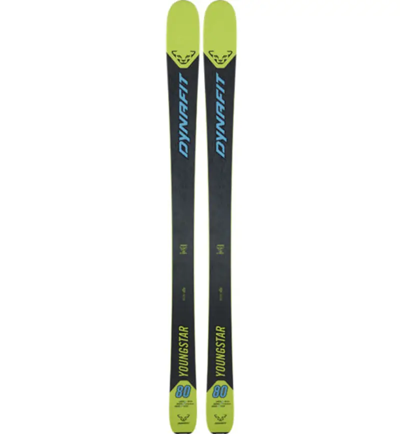 Seven Summits Youngstar Ski - sci da scialpinismo - bambino Black