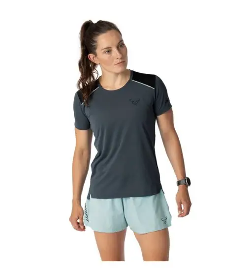 Sky W - maglia trail running - donna Blue