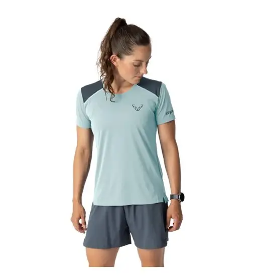 Sky W - maglia trail running - donna Blue