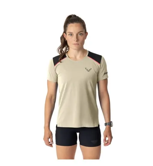 Sky W - maglia trail running - donna Dark White