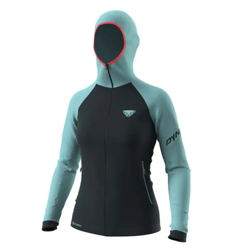 Speed Ptc Hooded W - felpa in pile - donna Black