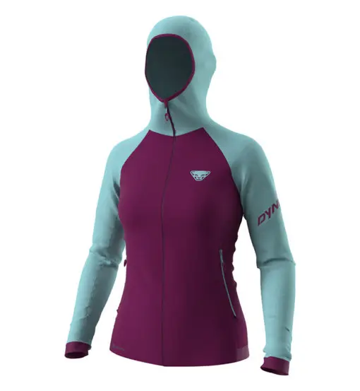 Speed Ptc Hooded W - felpa in pile - donna Light Blue