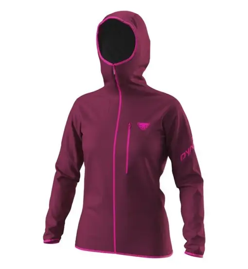 Tigard Merino Hoody W - maglietta tecnica - donna Dark Pink