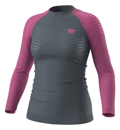 Tour Light Merino - maglietta tecnica a manica lunga - donna Dark Grey