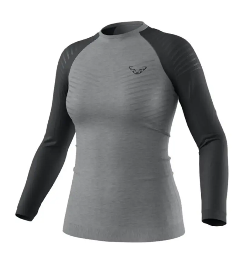 Tour Light Merino - maglietta tecnica a manica lunga - donna Grey