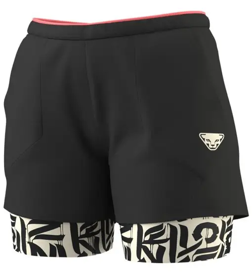 Trail 2In1 W - pantaloni trail running - donna Black