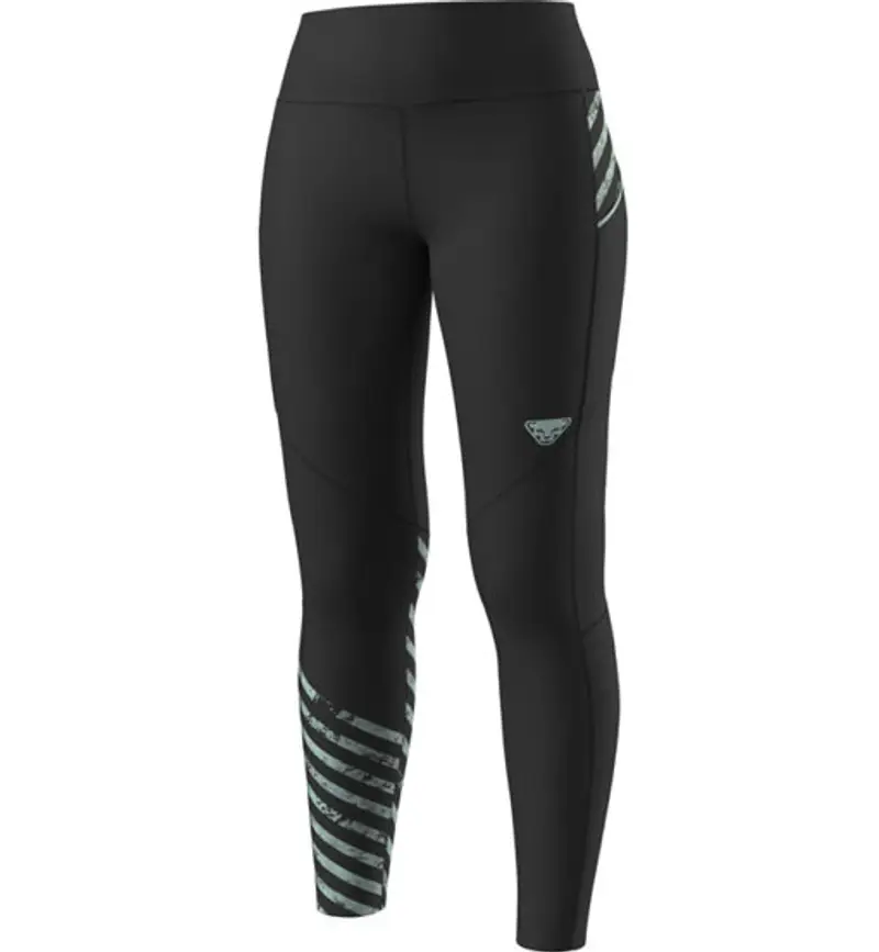 Trail 7/8 W - pantaloni trail running - donna Black