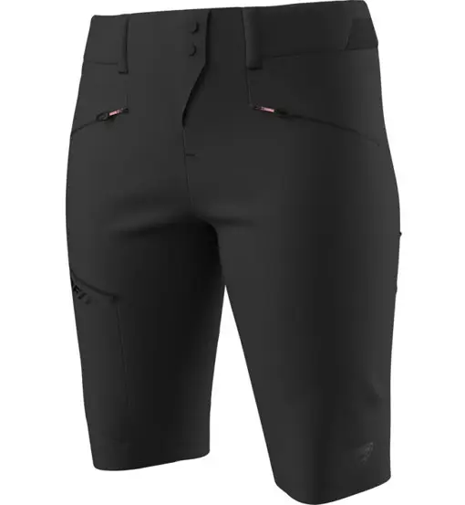 Transalper Dst W - pantaloni corti alpinismo - donna Black