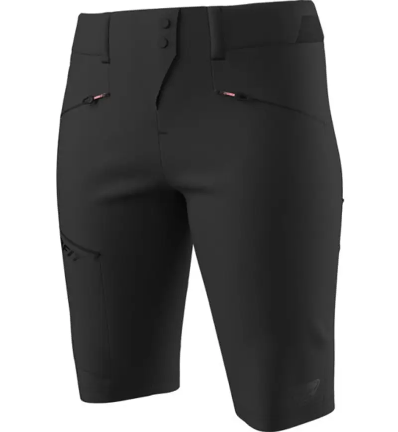 Transalper Dst W - pantaloni corti alpinismo - donna Black