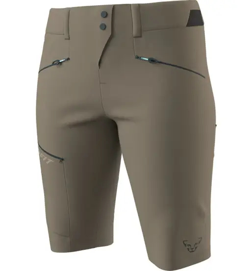 Transalper Dst W - pantaloni corti alpinismo - donna Brown