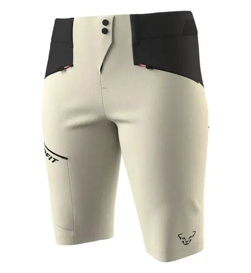 Transalper Dst W - pantaloni corti alpinismo - donna Dark White