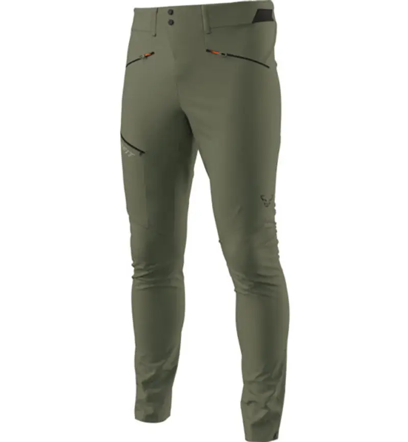 Transalper Dynastretch - pantaloni alpinismo - uomo Green