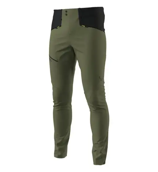 Transalper Dynastretch - pantaloni alpinismo - uomo Green