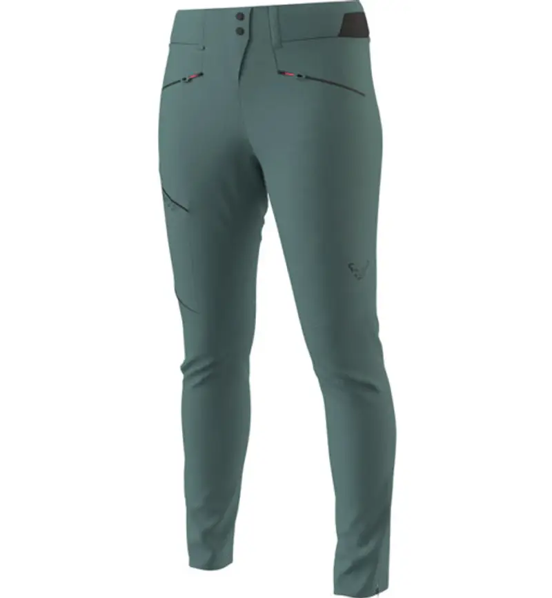 Transalper Dynastretch W - pantaloni alpinismo - donna Green