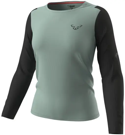Transalper L/S W - maglia maniche lunghe - donna Light Green