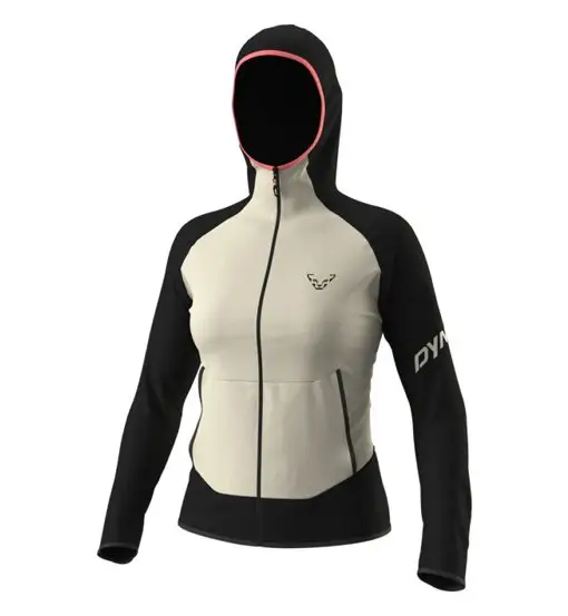 Transalper Light Polartec - felpa in pile con cappuccio - donna Dark White