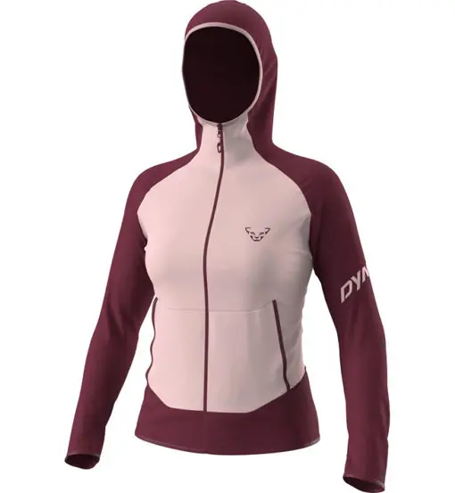 Transalper Light Polartec - felpa in pile con cappuccio - donna Light Pink