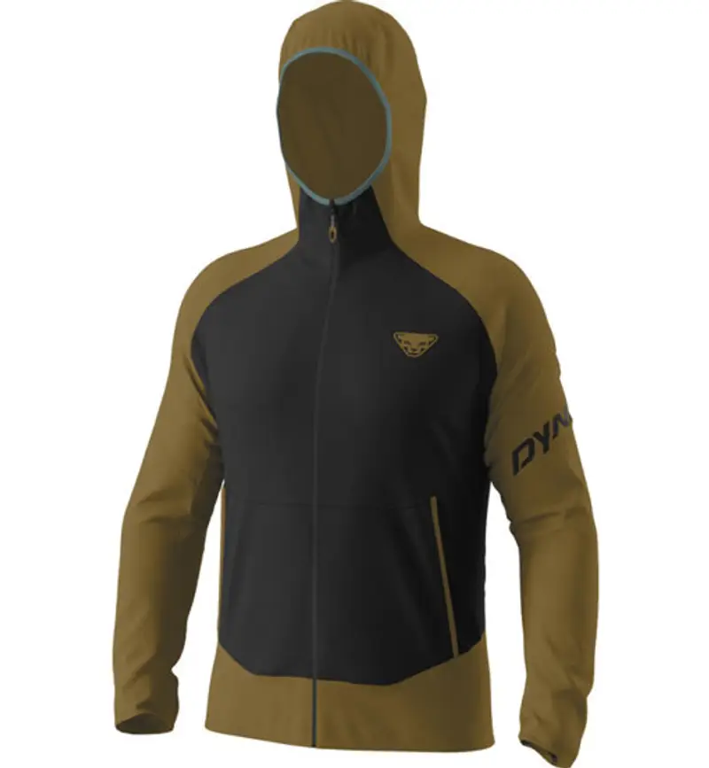 Transalper Light Ptc - felpa in con cappuccio - uomo Dark Yellow