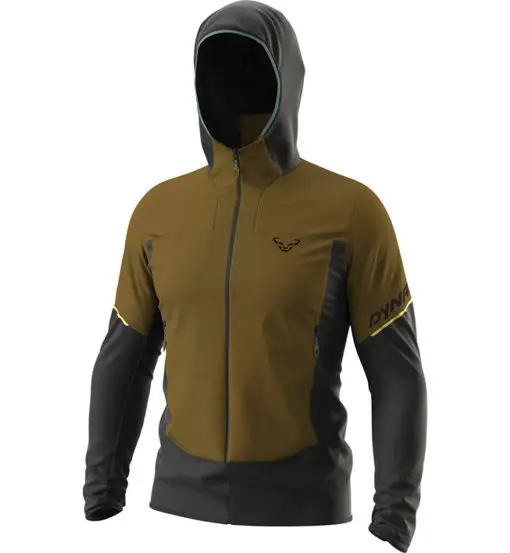 Traverse Alpha Hooded - giacca ibrida - uomo Dark Yellow