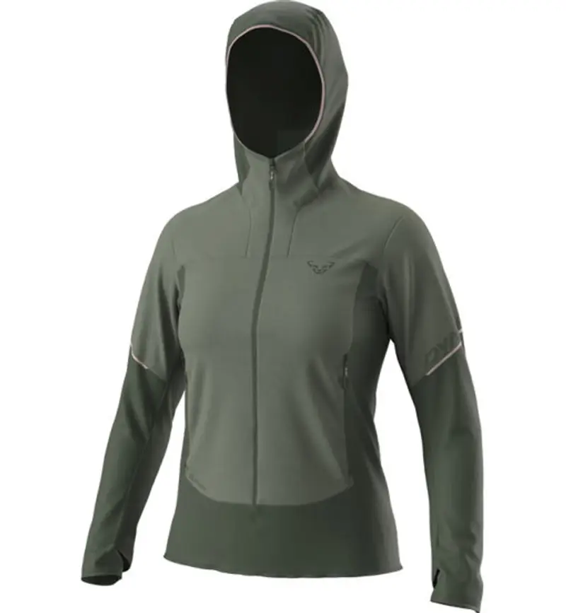Traverse Alpha Hooded W - giacca ibrida - donna Green